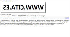 Desktop Screenshot of cita.es