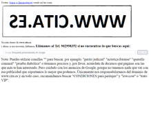Tablet Screenshot of cita.es
